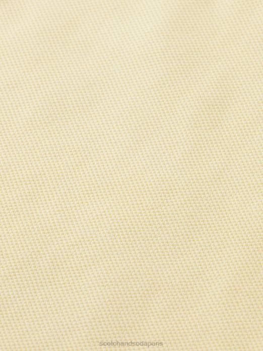 Scotch & Soda Hommes t-shirt ample teint en pièce avec poches banane vêtements 4HB4407