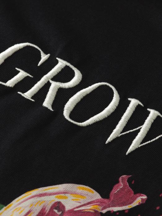 Scotch & Soda Hommes t-shirt coupe décontractée à motif artistique biologique noir vêtements 4HB4362