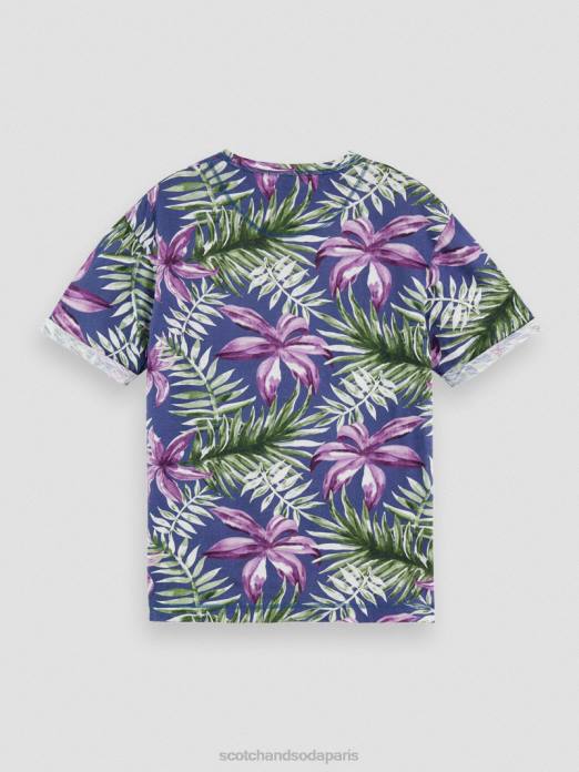 Scotch & Soda Hommes t-shirt imprimé coupe décontractée combiner un vêtements 4HB4374