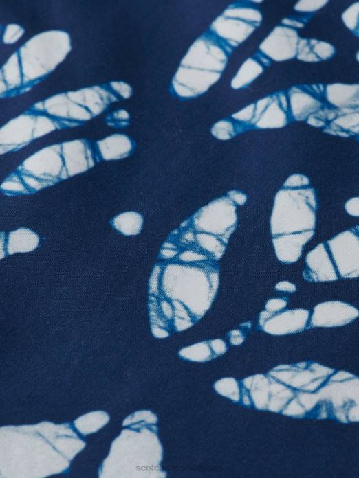 Scotch & Soda Hommes blouson aviateur réversible imprimé combo d vêtements 4HB4561