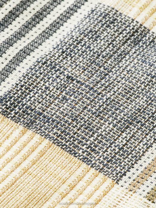 Scotch & Soda Hommes surchemise en jacquard à carreaux chèque bleu vêtements 4HB4568