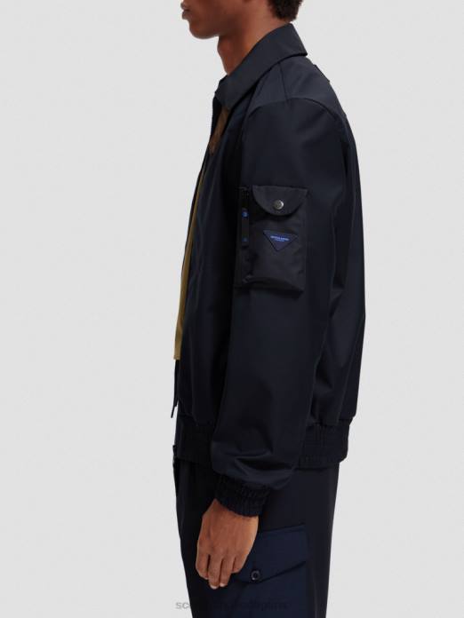 Scotch & Soda Hommes veste à chevrons nuit vêtements 4HB4569