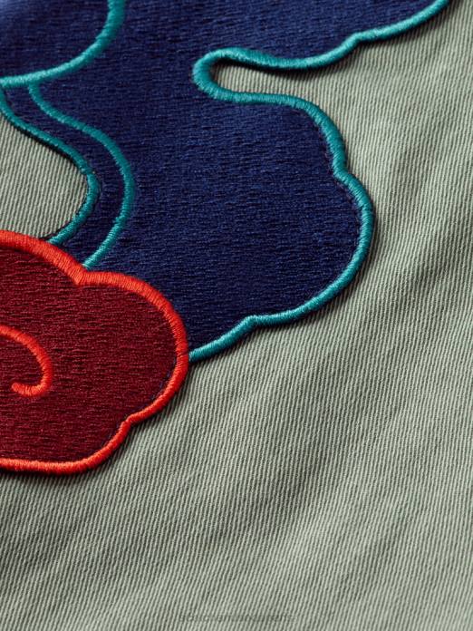 Scotch & Soda Hommes veste utilitaire à patch artistique armée vêtements 4HB4575